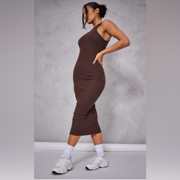 PLT Chocolate Midi Dress - Picture 2 of 3